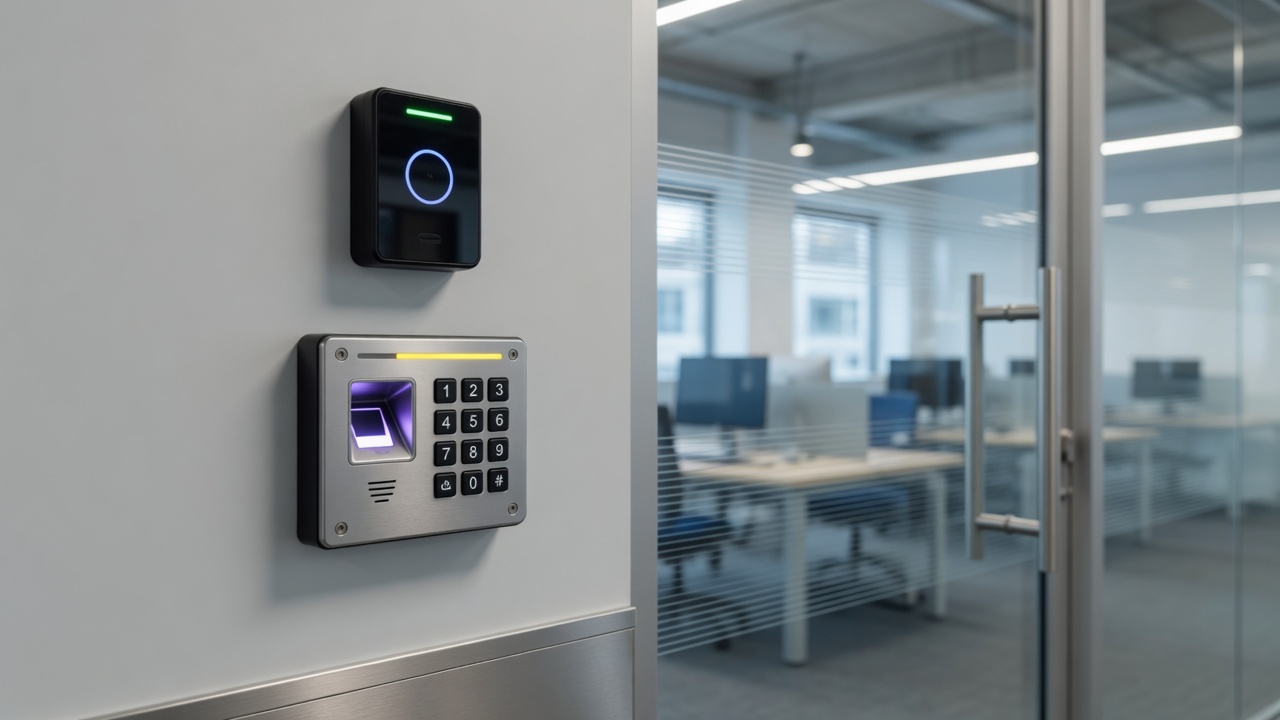 Access Control panel and equipment used by Icomply in Carnforth