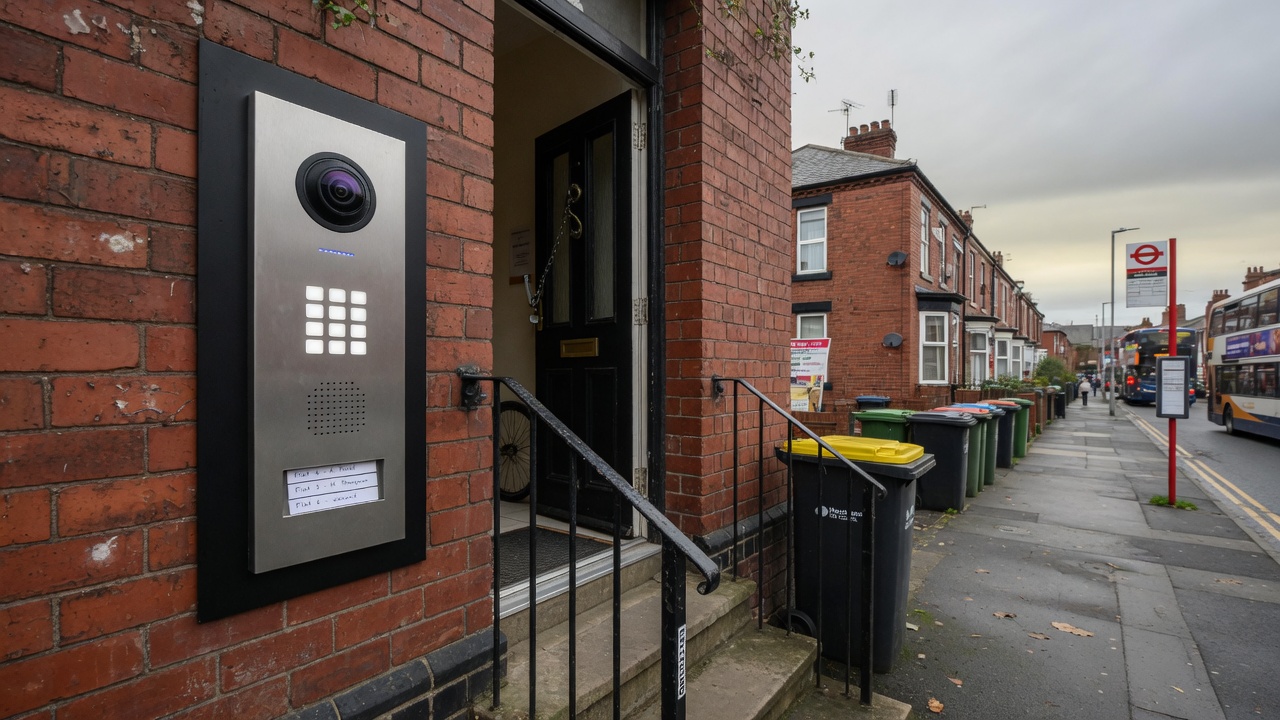 Door Entry Systems installation work and testing in Clitheroe
