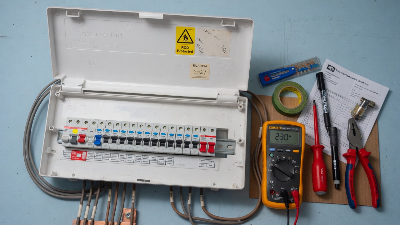 Electrical services by Icomply Property Services