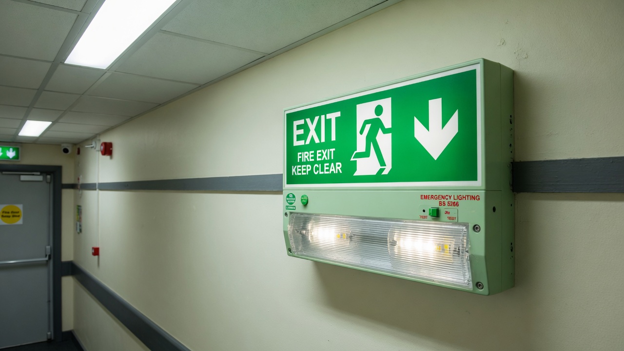 Emergency Lighting services by Icomply Property Services