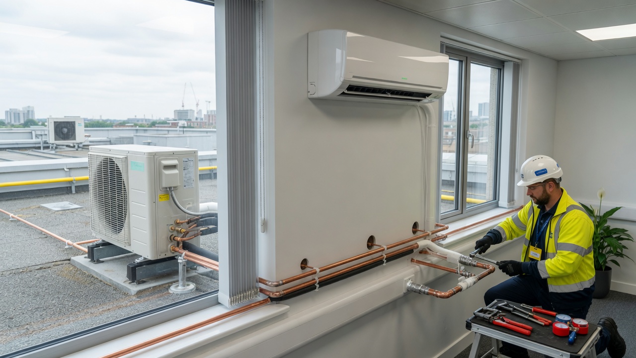 Domestic Split Air Conditioning Install | Wall Mounted Supply & Fit UK